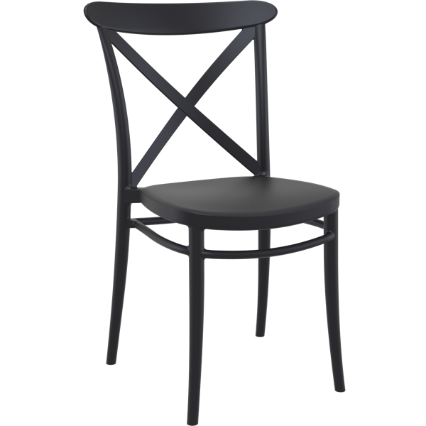 Cross Chair - White