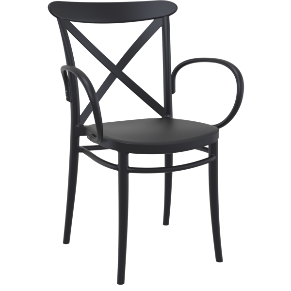 Cross XL Arm Chair - White