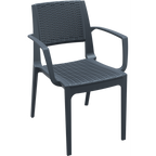 Capri Arm Chair - Chocolate