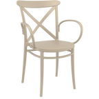 Cross XL Arm Chair - White