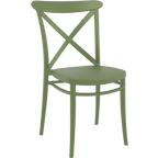 Cross Chair - White