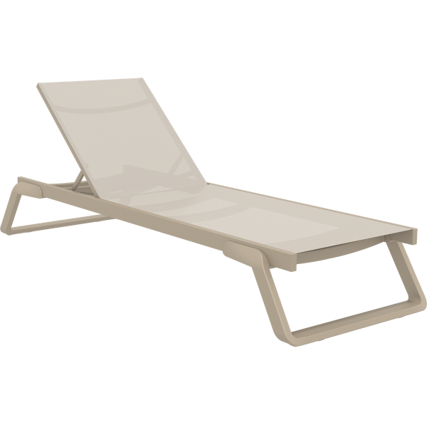 Tropic Sun Lounger Taupe