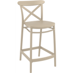 Cross Bar Stool 65cm (Counter Height)