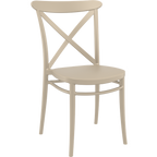 Cross Chair - White