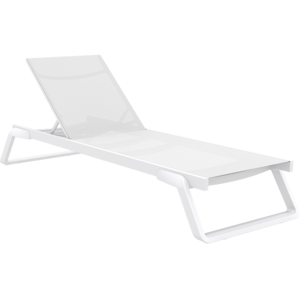 Tropic Sun Lounger White