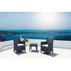 California Tub Chair with cushion/ Miami Side Table