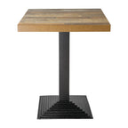 Bolero Cast Iron Step Square Table Base