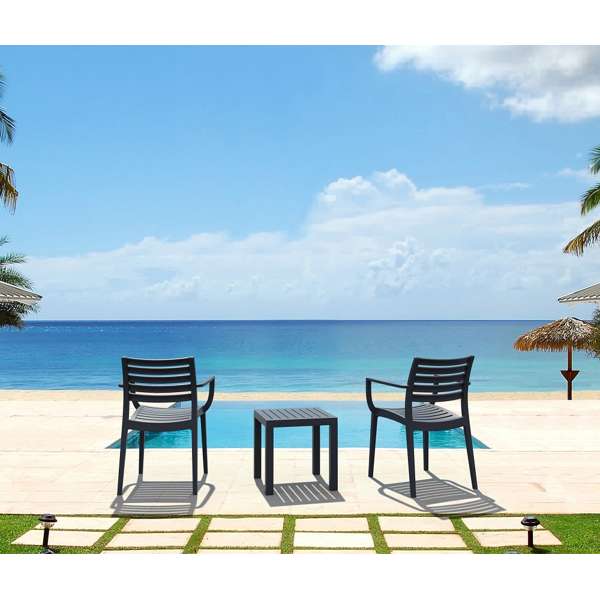 3 Piece Pool Side Setting with Artemis Arm Chair