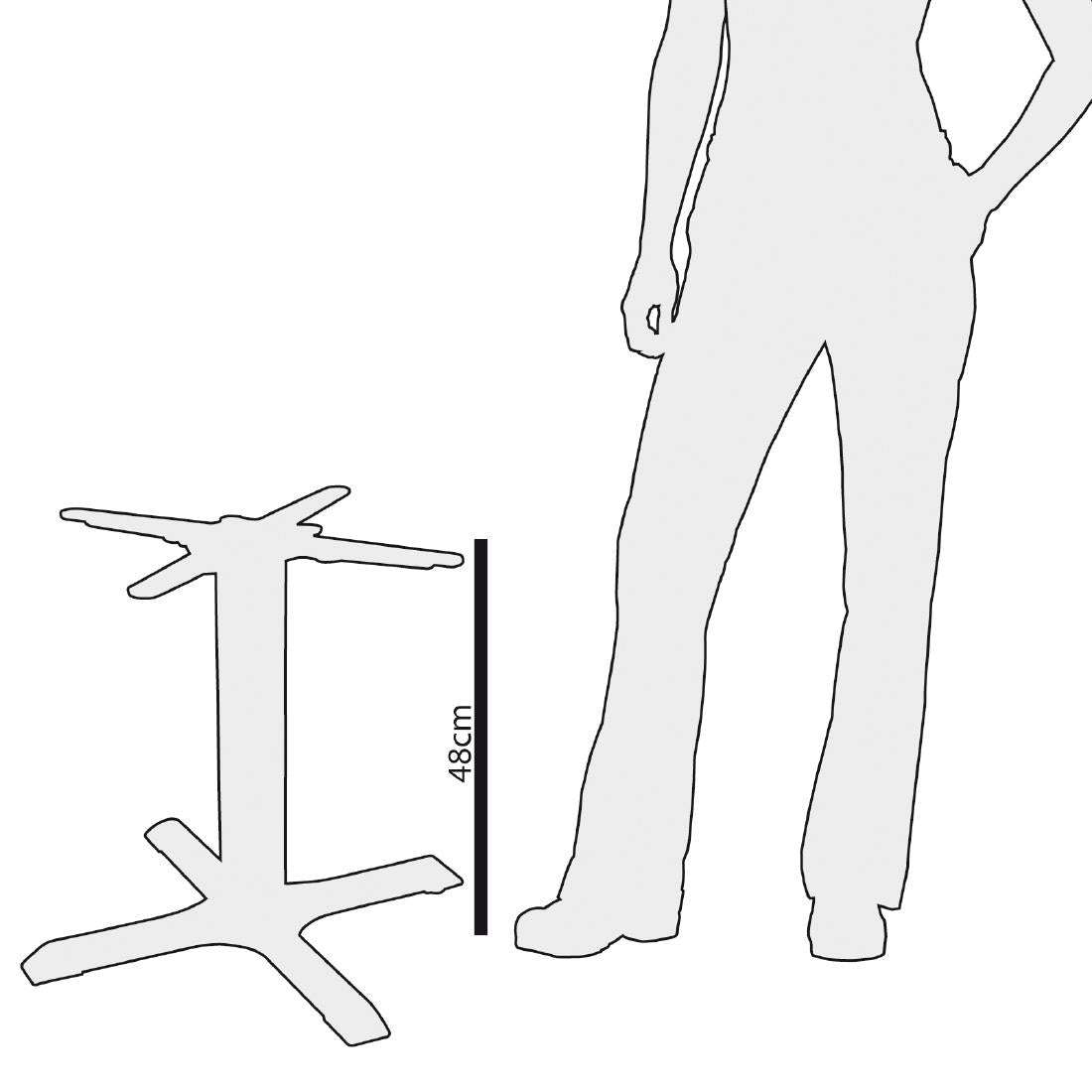 Bolero Budget Coffee Height Table Base