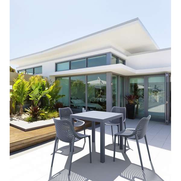 Ares Outdoor Table Setting with Air Chair