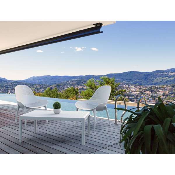 Sky Lounge/Sky Lounge Table 2 Seat Package - Taupe