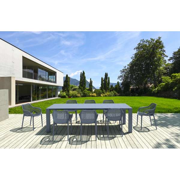 Vegas 8 Seater Dining Set with Air Chair