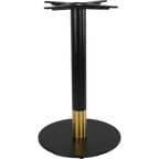 Disco Table Base 450DIA - Two Tone - White/Gold