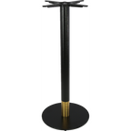 Disco Bar Table Base 450DIA - Two Tone - White/Gold