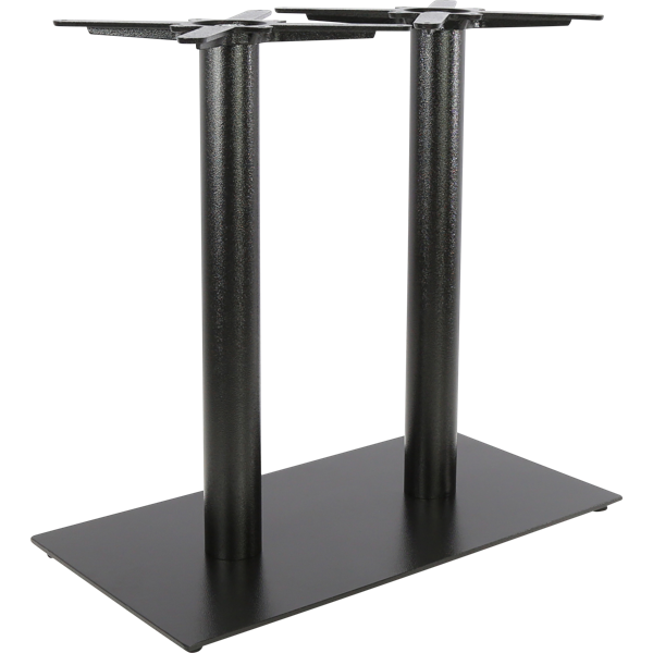 Rectangle 40x75 Twin Table Base -Black