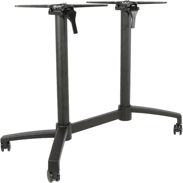 Seattle Twin Folding Base with castors - Black (cut down may be required)
