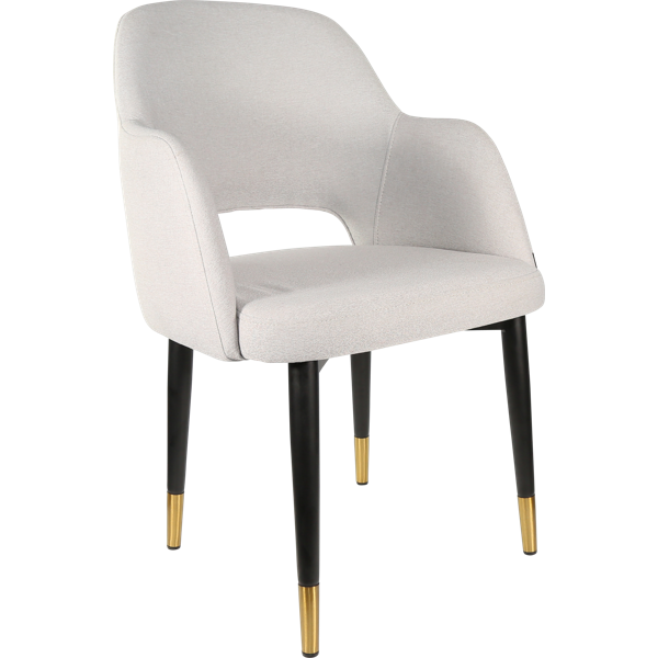 Sorbet Chair with Black Metal 450h Legs