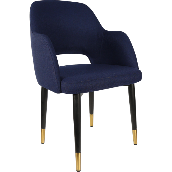 Sorbet Chair with Black Metal 450h Legs