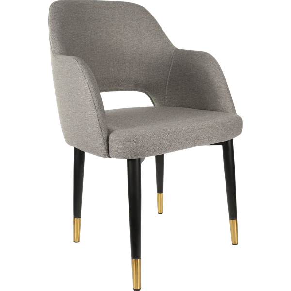 Sorbet Chair with Black Metal 450h Legs