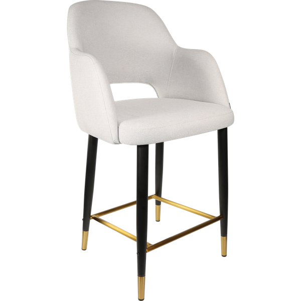 Sorbet Counter Stool - Black Metal 650h Legs
