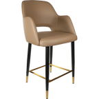Sorbet Counter Stool - Black Metal 650h Legs