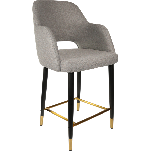 Sorbet Counter Stool - Black Metal 650h Legs