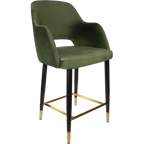 Sorbet Counter Stool - Black Metal 650h Legs