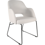 Sorbet Chair with Black Sled Base