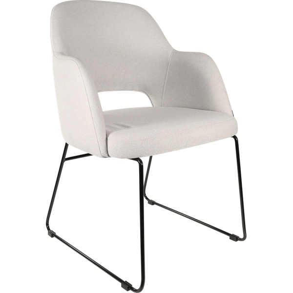 Sorbet Chair with Black Sled Base