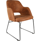 Sorbet Chair with Black Sled Base