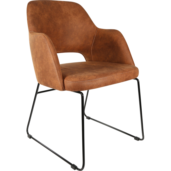 Sorbet Chair with Black Sled Base