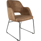 Sorbet Chair with Black Sled Base