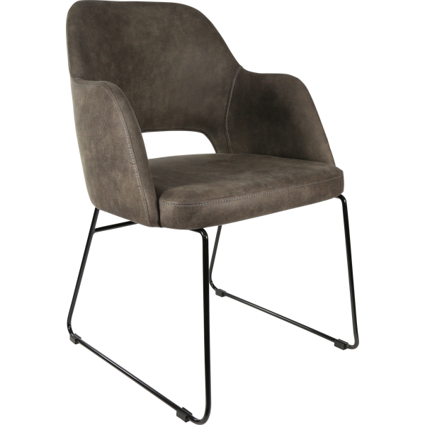 Sorbet Chair with Black Sled Base