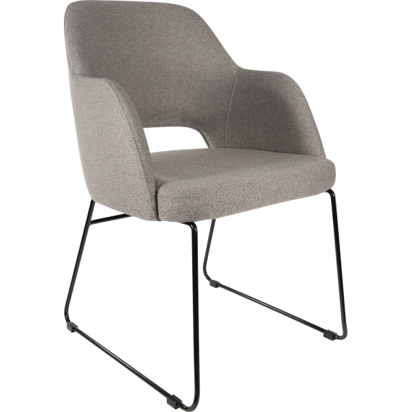 Sorbet Chair with Black Sled Base