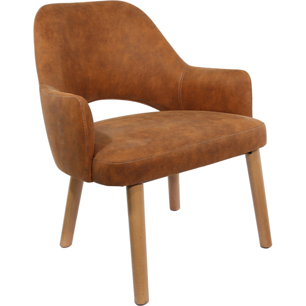 BonBon Armchair - Trojan Oak Legs