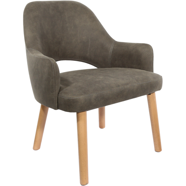 BonBon Armchair - Trojan Oak Legs