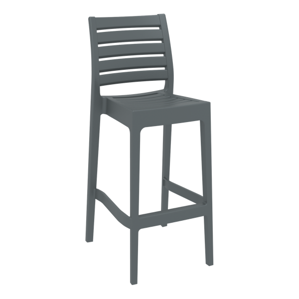 Ares Bar Stool 75cm (Dry Bar Height) - White