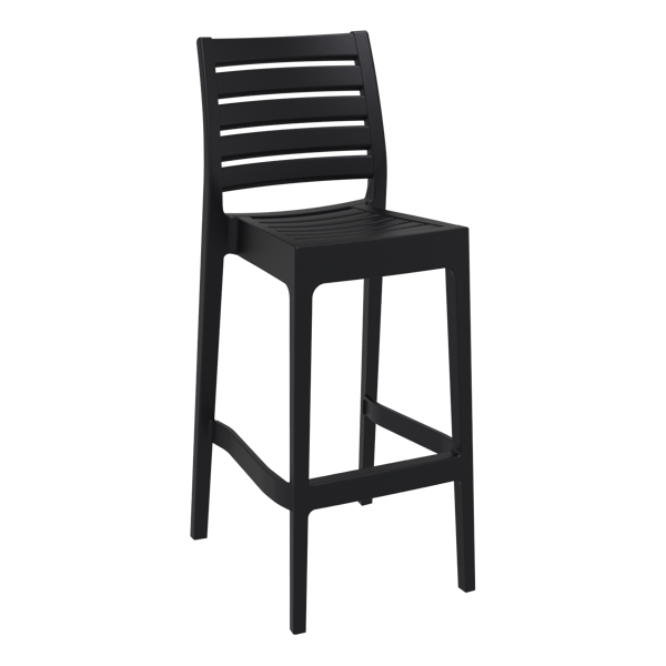 Ares Bar Stool 75cm (Dry Bar Height) - White
