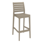 Ares Bar Stool 75cm (Dry Bar Height) - White
