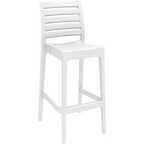 Ares Bar Stool 75cm (Dry Bar Height) - White