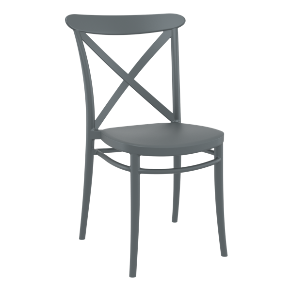 Cross Chair - White