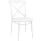 Cross Chair - White