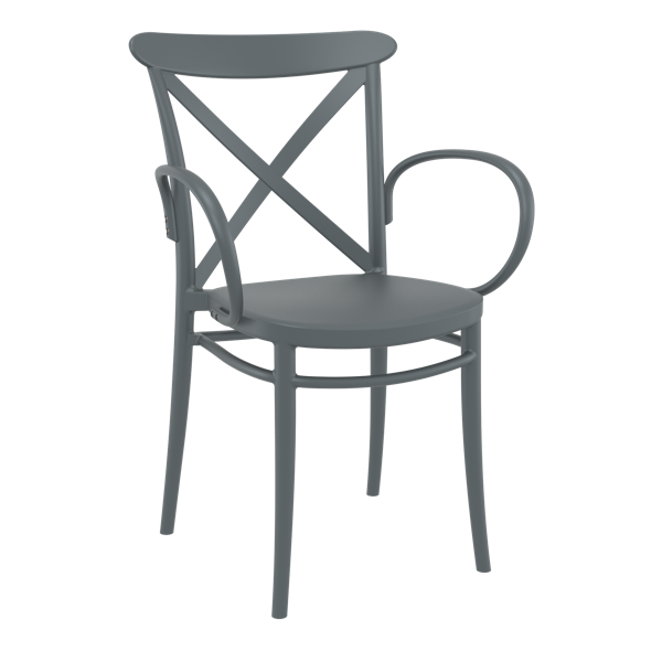 Cross XL Arm Chair - White