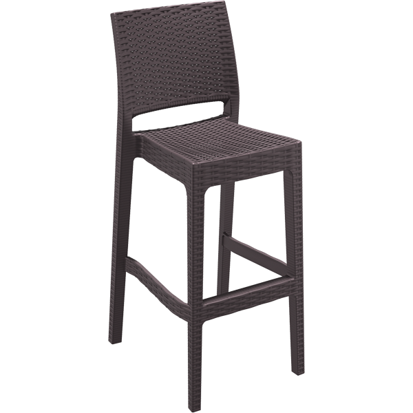 Jamaica Bar Stool - White