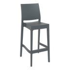 Maya Bar Stool 75cm (Dry Bar Height) (Dry Bar Height) - White