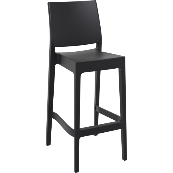 Maya Bar Stool 75cm (Dry Bar Height) (Dry Bar Height) - White