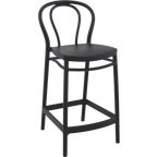 Victor Bar Stool 65cm (Counter Height) - White