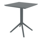 Sky Folding Table 60 Square - White
