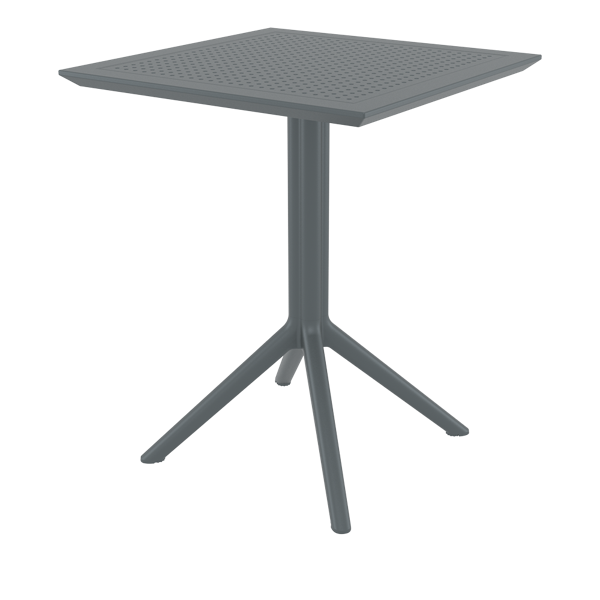 Sky Folding Table 60 Square - White