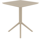Sky Folding Table 60 Square - White